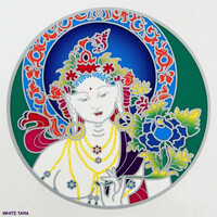 Mandala Sunseal V White Tara